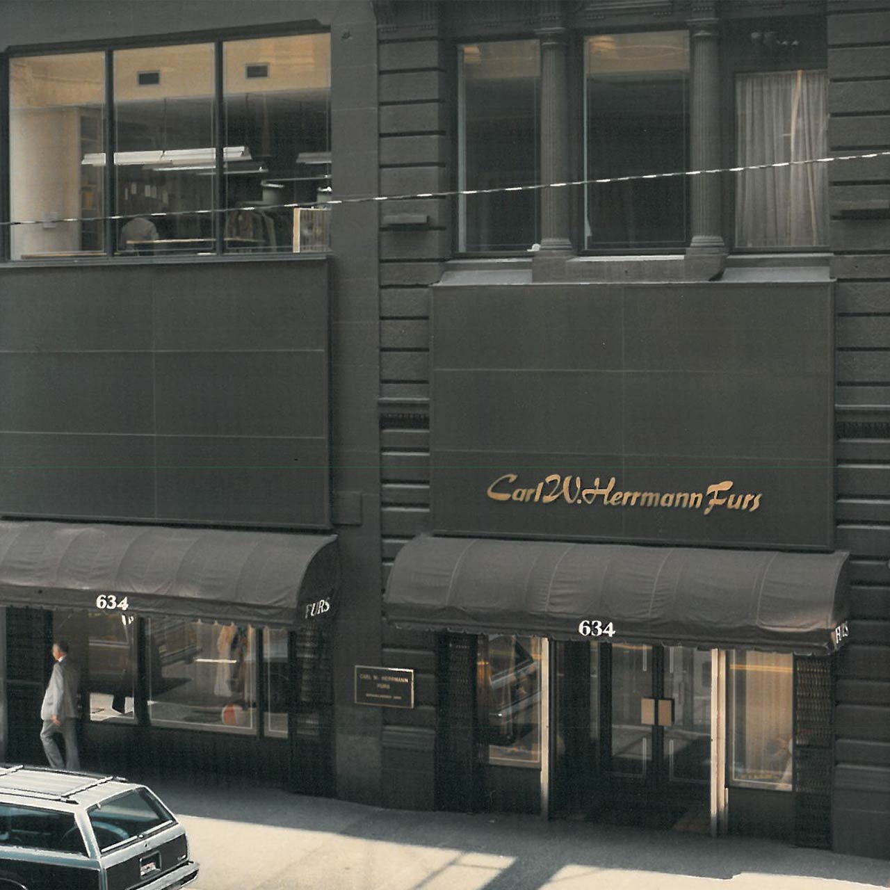 Carl W. Herrman’s Furs retail location in downtown Pittsburgh