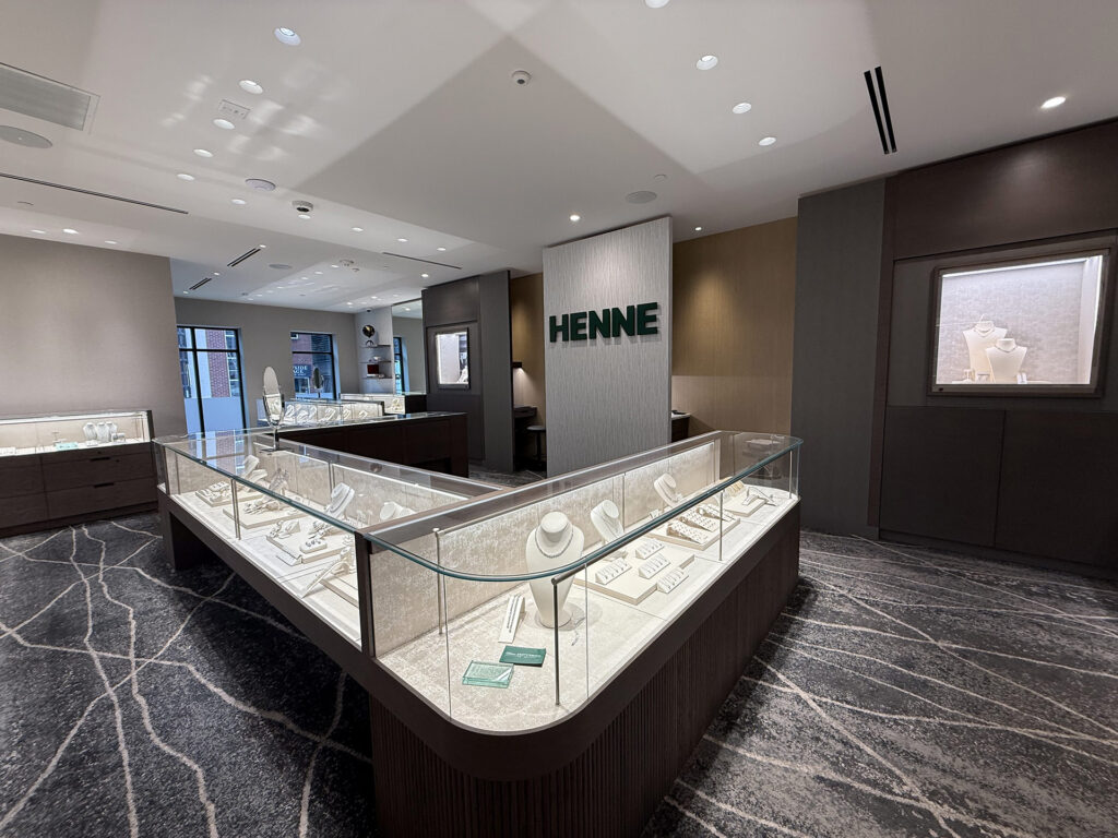 Henne-Jewlers Henne Jewelers in Shadyside, PA interior
